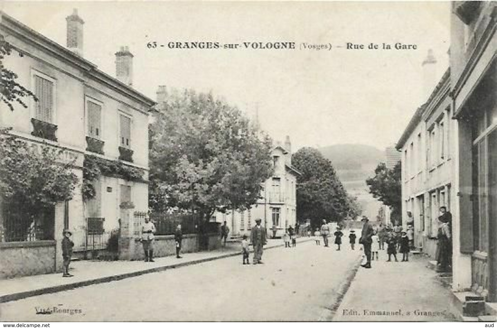 GRANGES SUR VOLOGNE, Rue De La Gare - Granges Sur Vologne