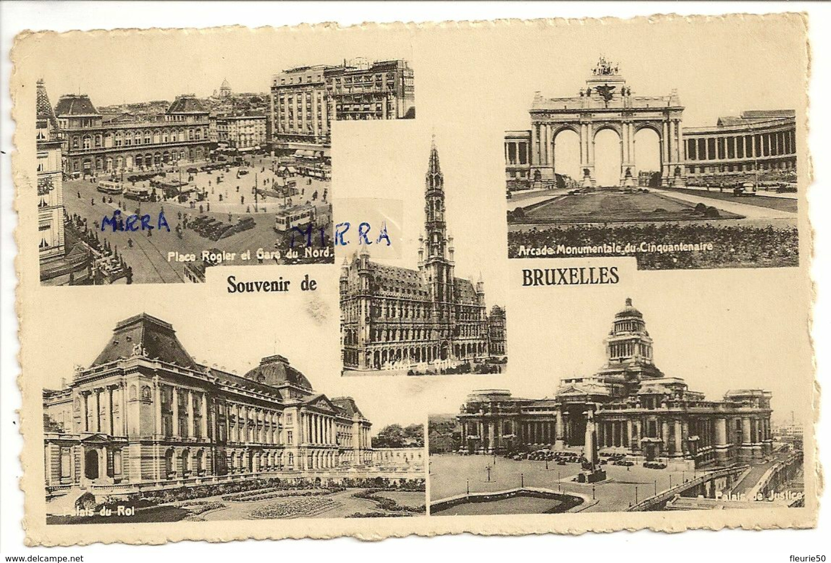 BRUXELLES - Lot De 14 Cartes. - Lots, Séries, Collections