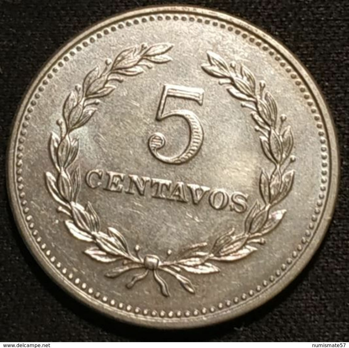 EL SALVADOR - 5 CENTAVOS 1975 - KM 149 - El Salvador