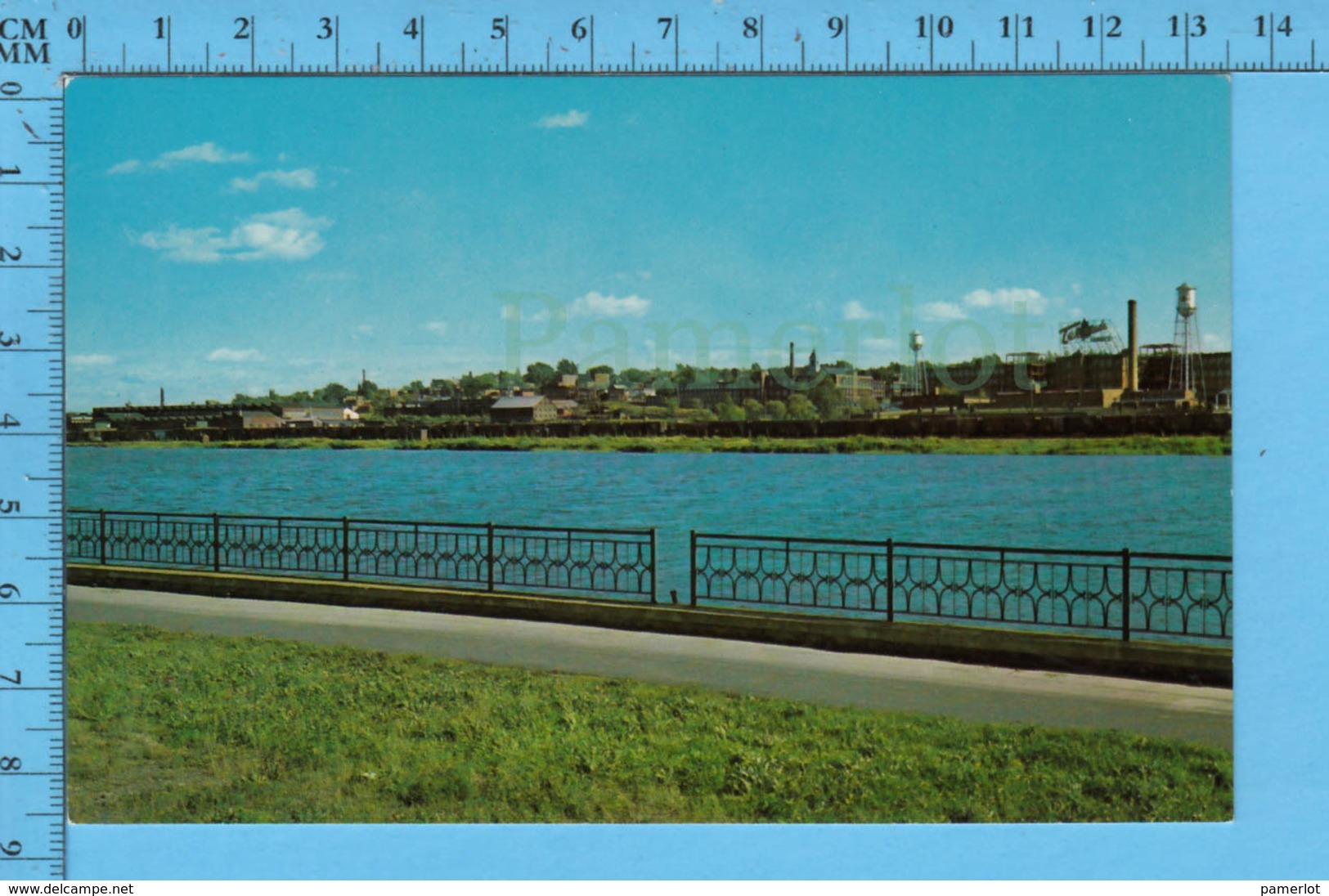 Postcard - Quebec - Sherbrooke, Riviere Magog + Quartier Industriel - Canada - Sherbrooke