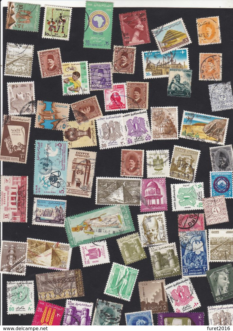 Egypte Timbres Oblitérés Paypal OK - Used Stamps
