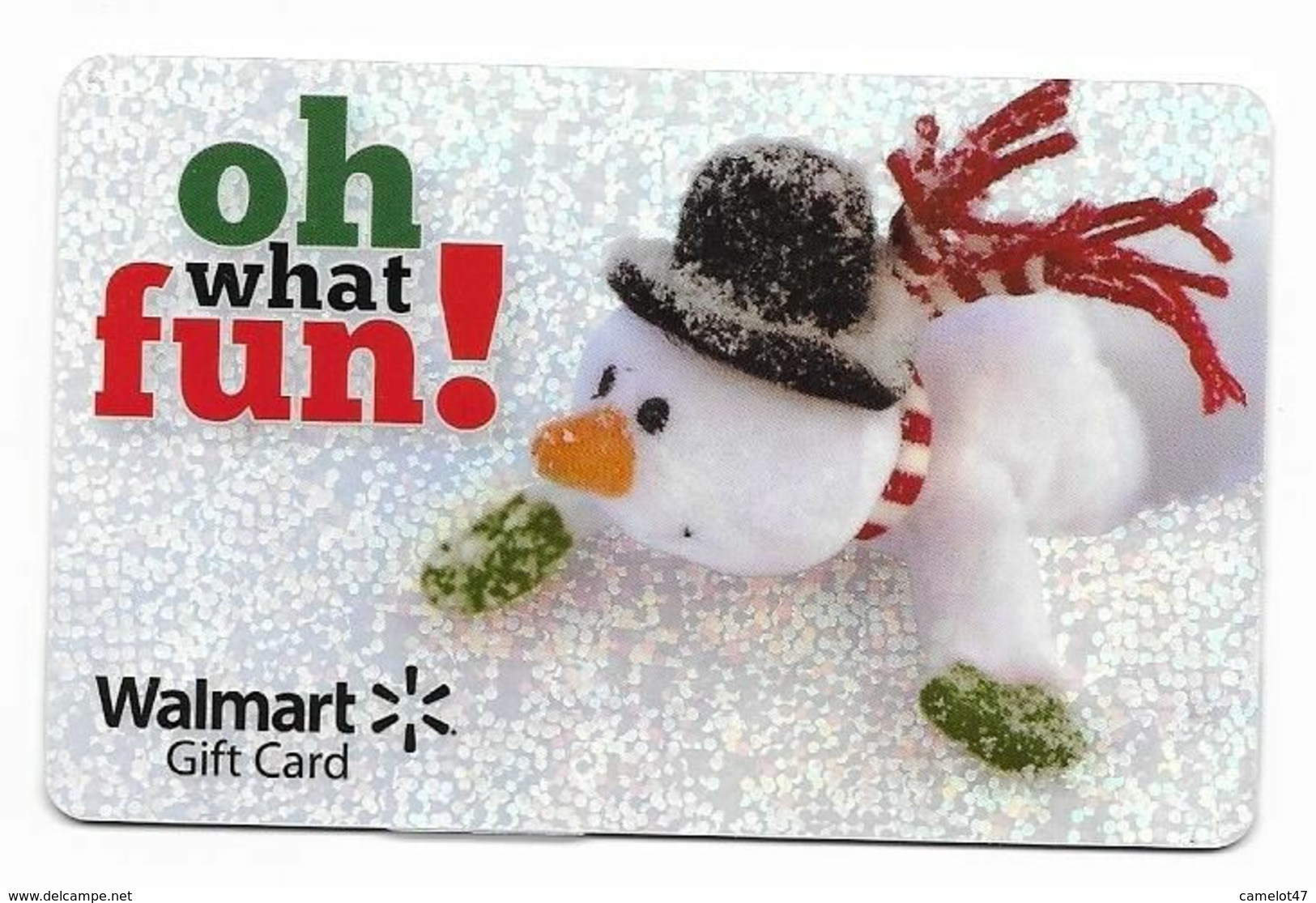 Walmart U.S.A., Gift Card For Collection, No Value  #  FD-52849 - Gift Cards