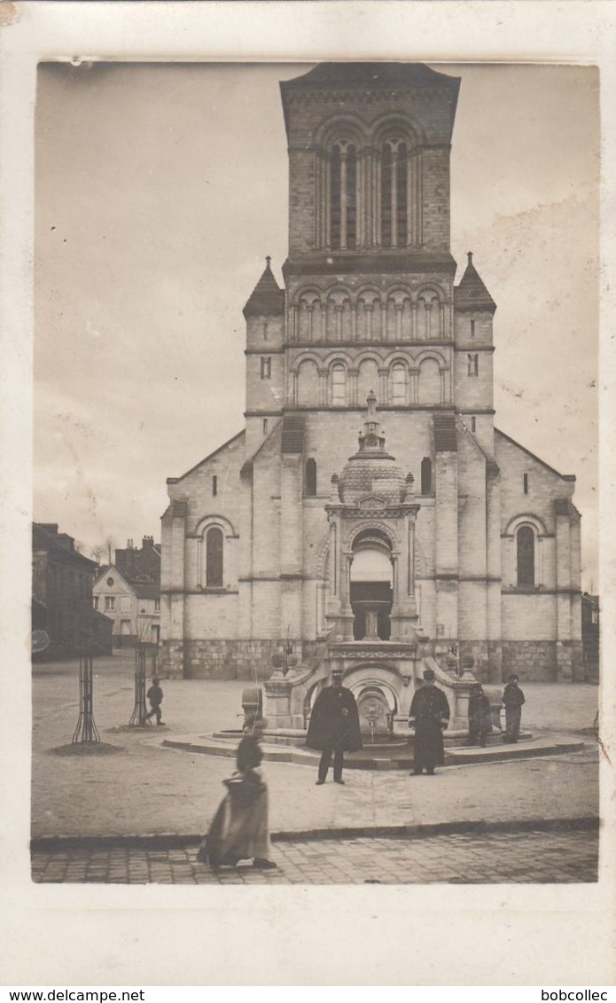 SAINT-SAENS (Seine-Maritime): L'Eglise - Carte Photo - Saint Saens