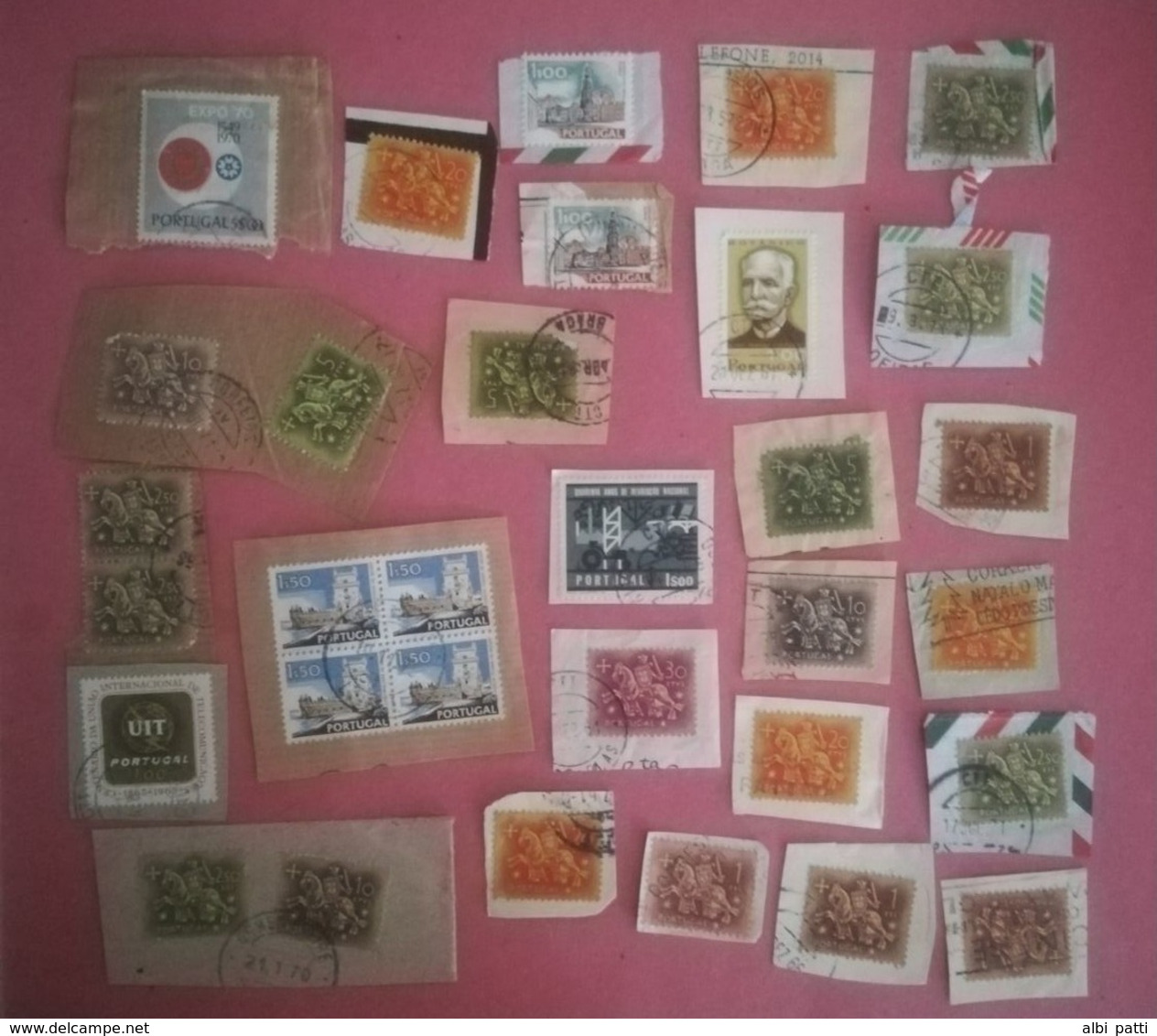 PORTUGAL LOT OF NEWS MNH** AND USED STAMPS