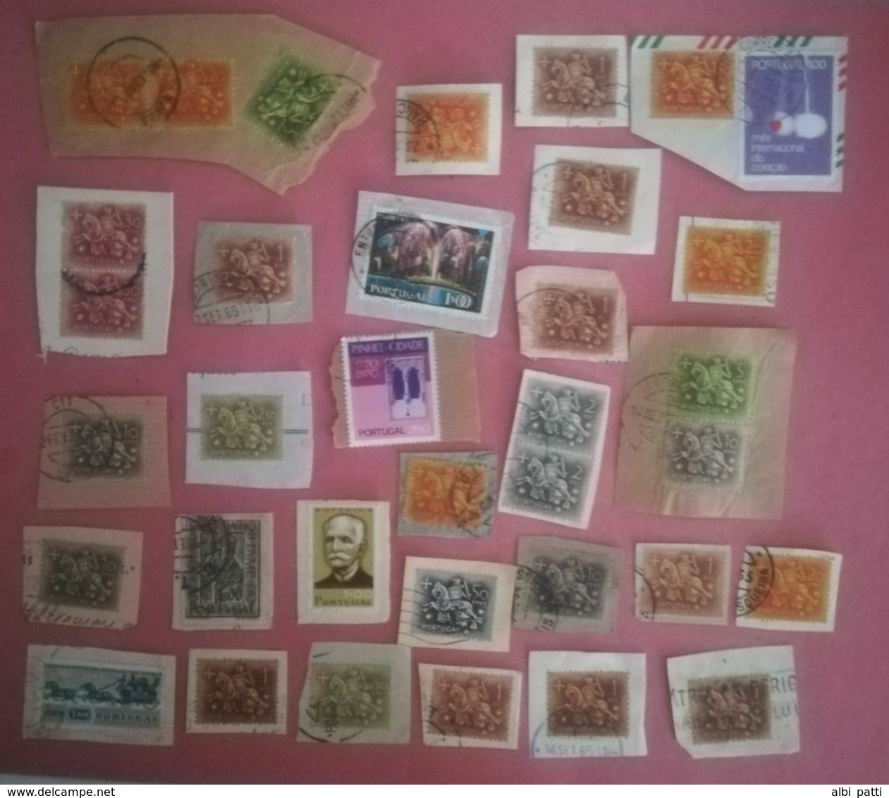 PORTUGAL LOT OF NEWS MNH** AND USED STAMPS