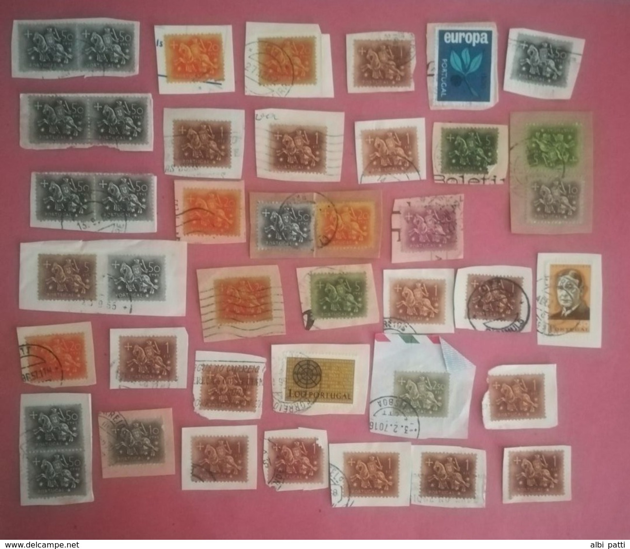 PORTUGAL LOT OF NEWS MNH** AND USED STAMPS