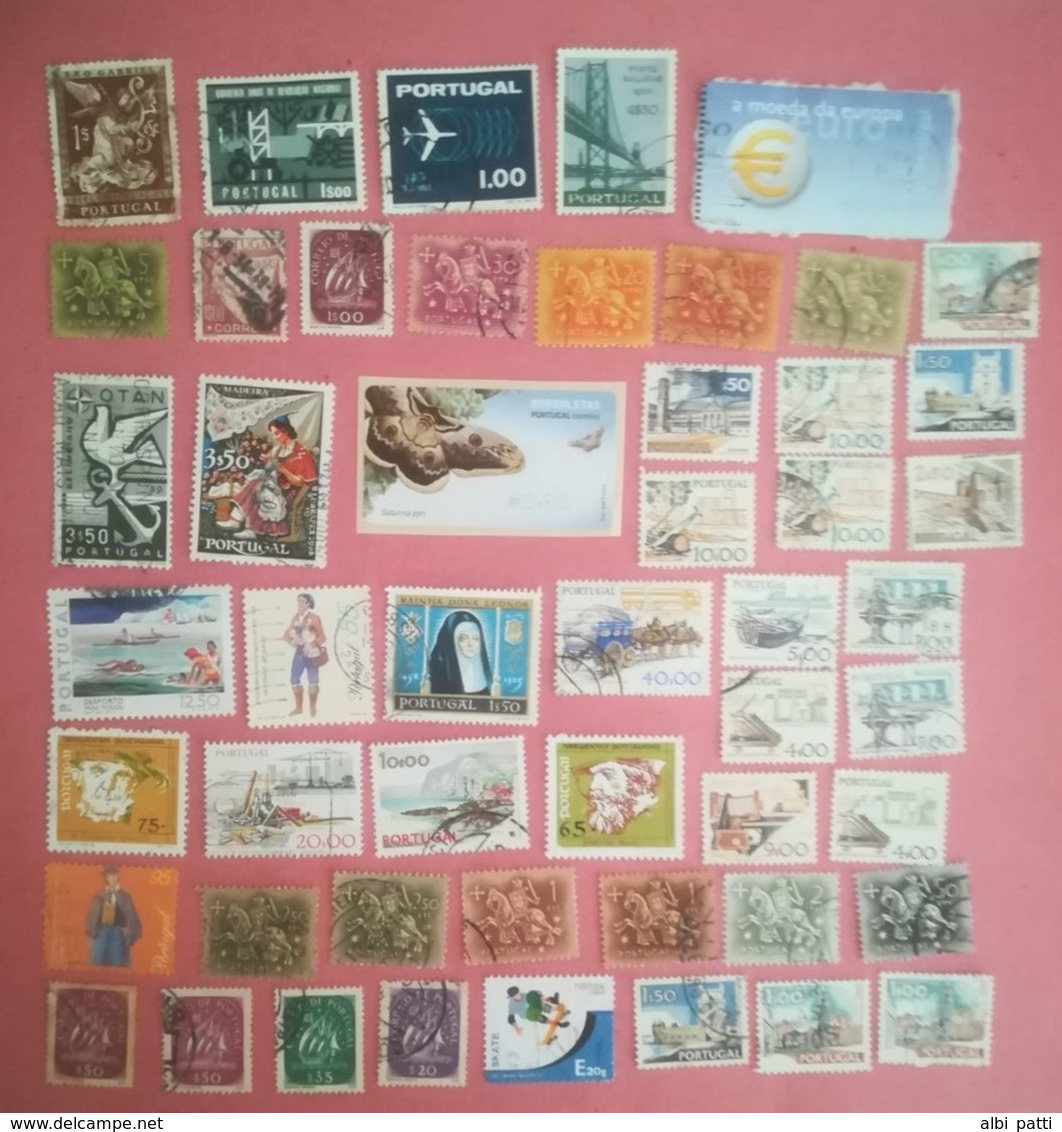 PORTUGAL LOT OF NEWS MNH** AND USED STAMPS