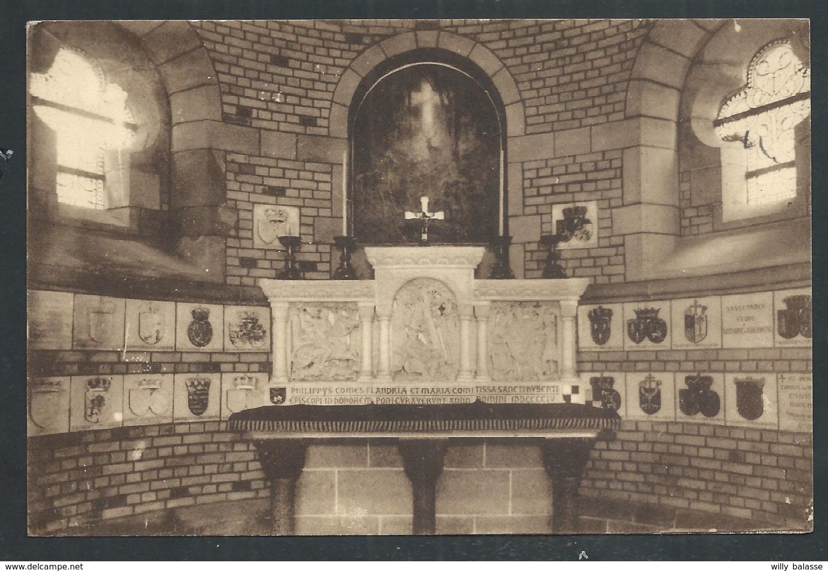 +++ CPA - CHAMPLON - La Converserie - Intérieur De La Chapelle   // - Tenneville