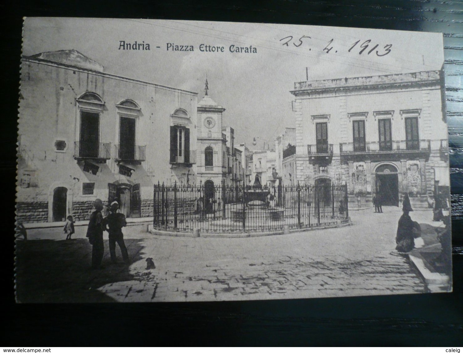 Andria Piazza Carafa Usata 1913 - Andria