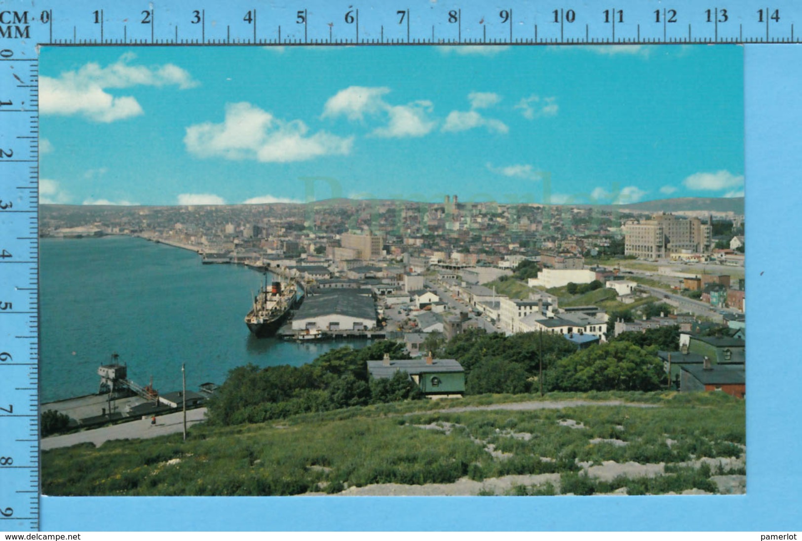 Postcard - Newfoundland - St-John's Showing New Harbour Development View From Battery Motel,   - Canada - St. John's