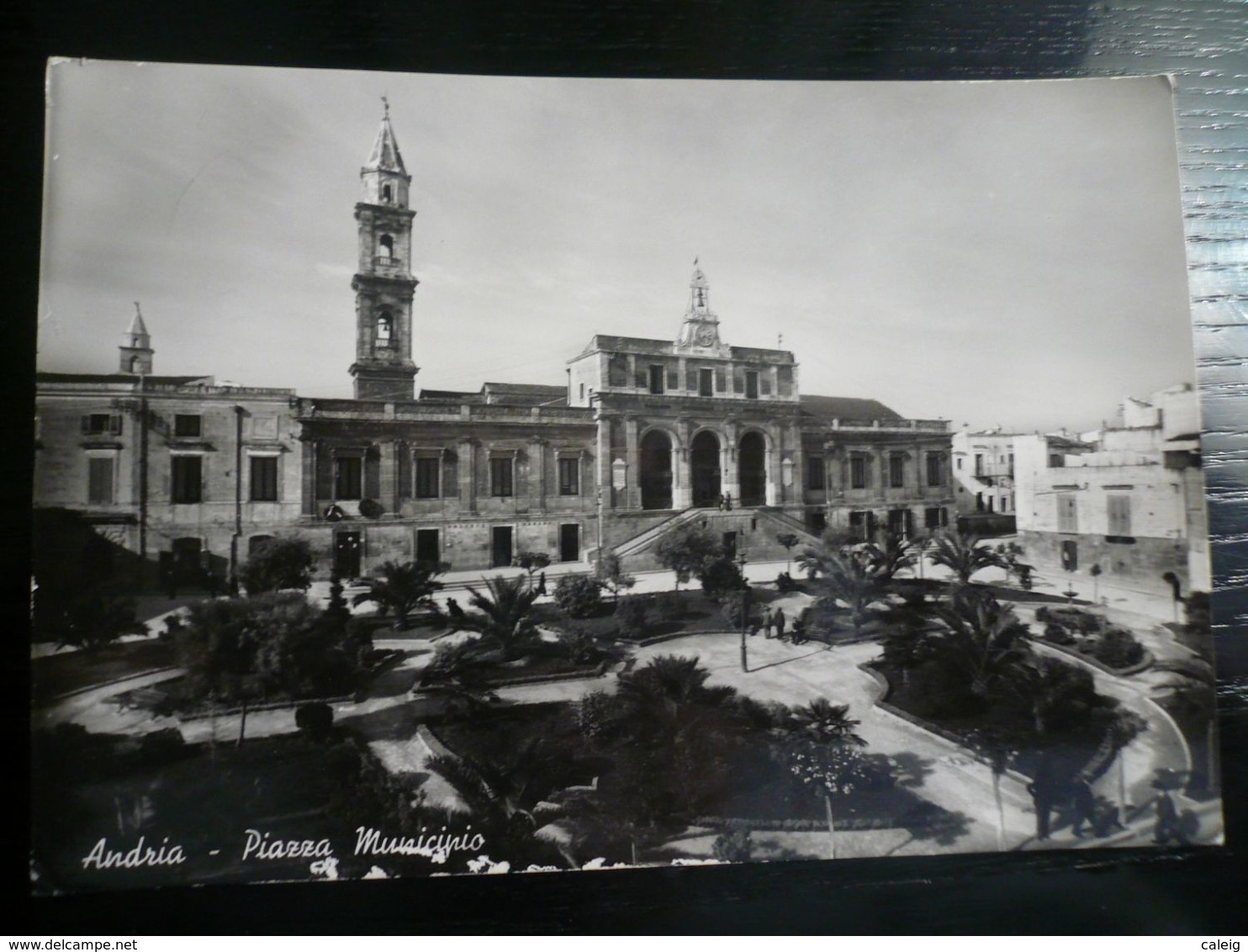 Andria Piazza Municipio Usata 1951 - Andria