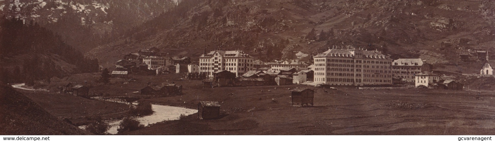 SUISSE - ZERMATT ET LE MONT CERVIN VALAIS   ALBUME PHOTO +- 1886    27.5 X 21 CM  VOIR 4 SCANS - Antiche (ante 1900)