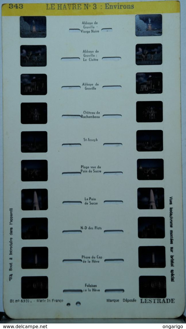 LESTRADE  :   343   LE HAVRE  N°3  : ENVIRONS - Stereoscopes - Side-by-side Viewers