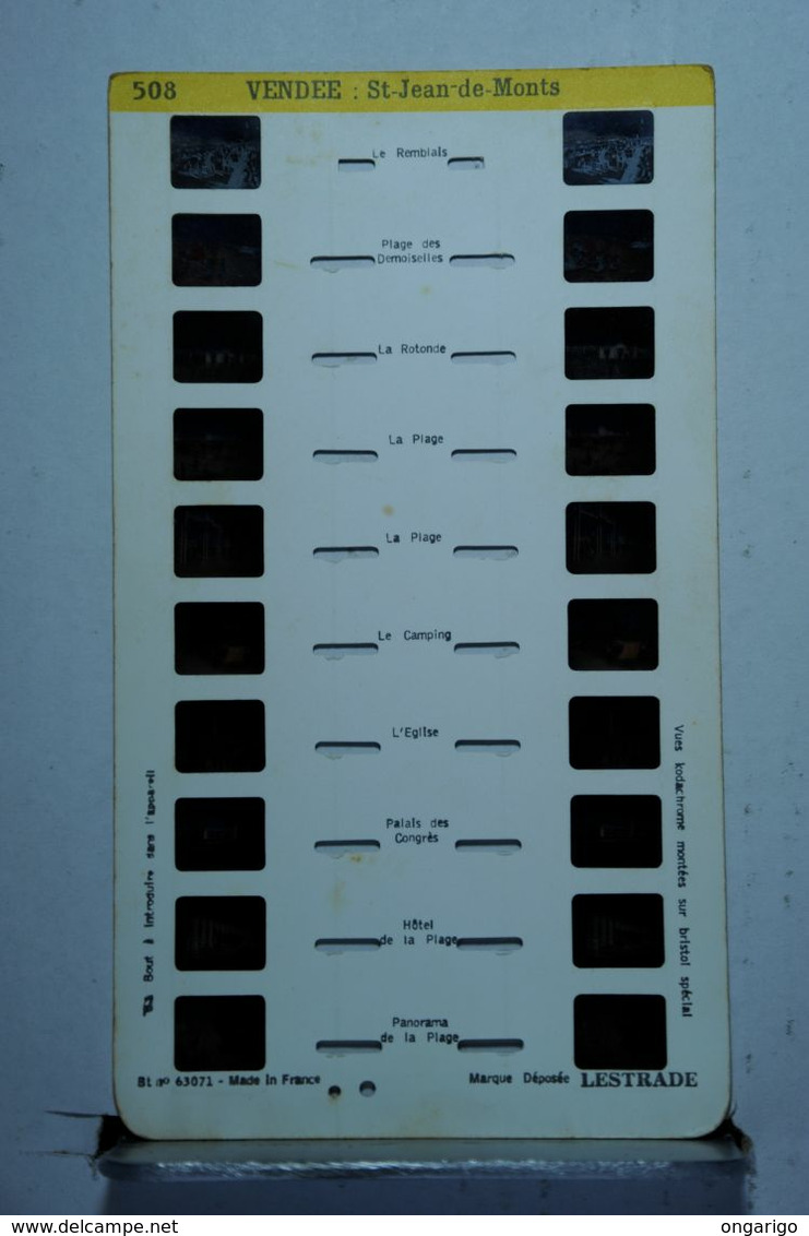LESTRADE  :   508   VENDÉE  :  ST-JEAN-DE-MONTS - Stereoscopes - Side-by-side Viewers