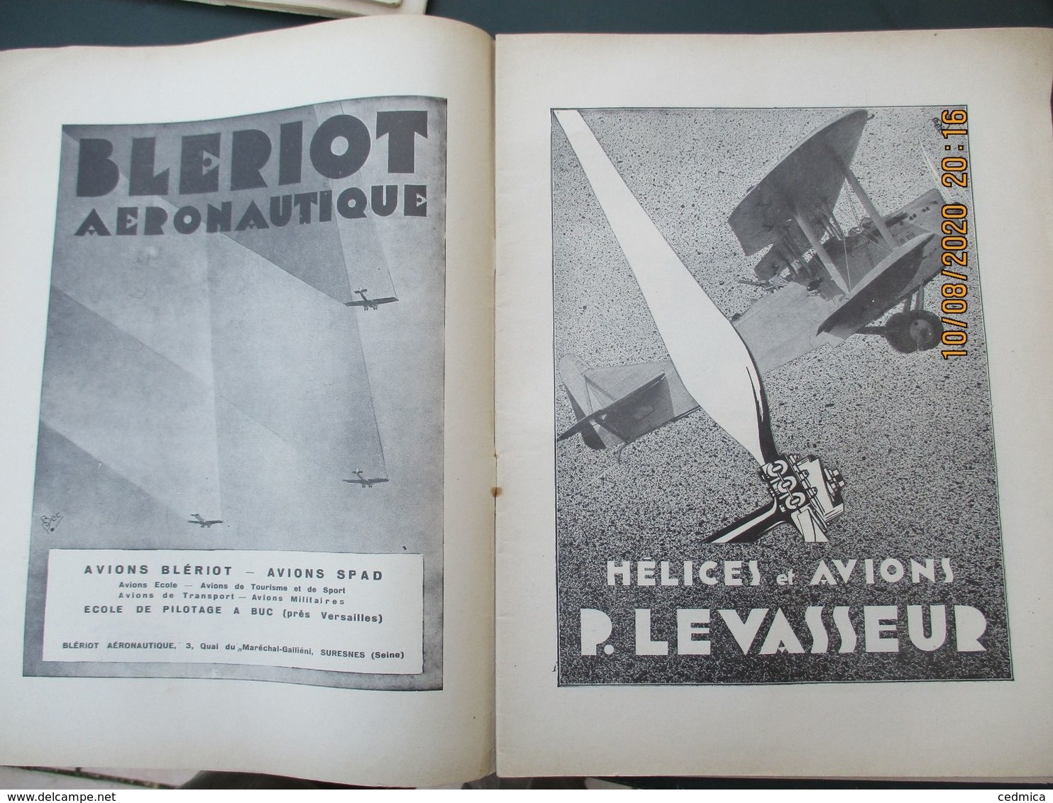 L'AIR REVUE BI.MENSUELLE ORGANE DE L'AVIATION FRANCAISE 1932 VOIR ETAT, MANQUE COUVERTURE - Aerei