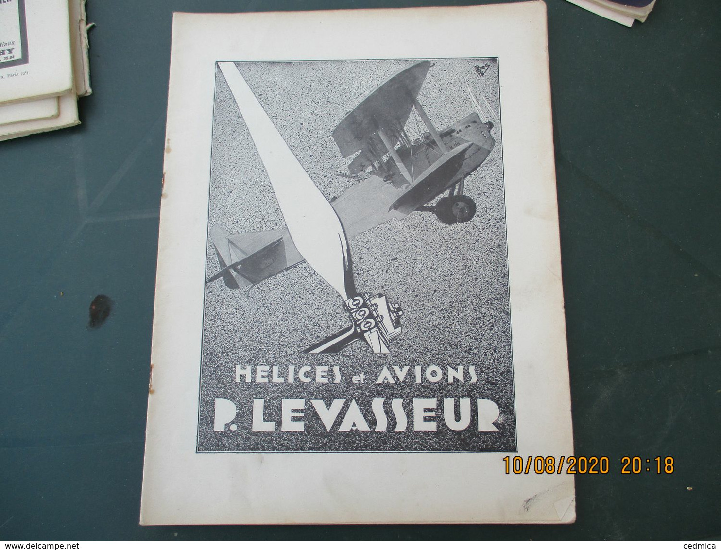 L'AIR REVUE BI.MENSUELLE ORGANE DE L'AVIATION FRANCAISE 1932 VOIR ETAT, MANQUE COUVERTURE - Aerei