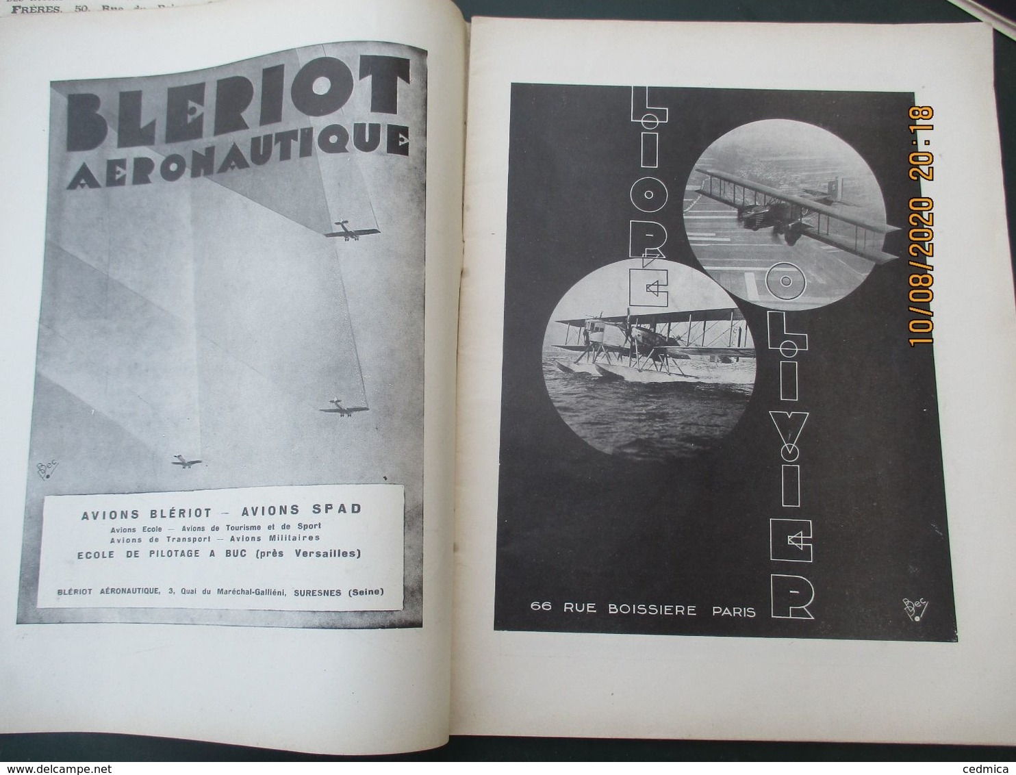 L'AIR REVUE BI.MENSUELLE ORGANE DE L'AVIATION FRANCAISE 1932 VOIR ETAT, MANQUE COUVERTURE - Avion