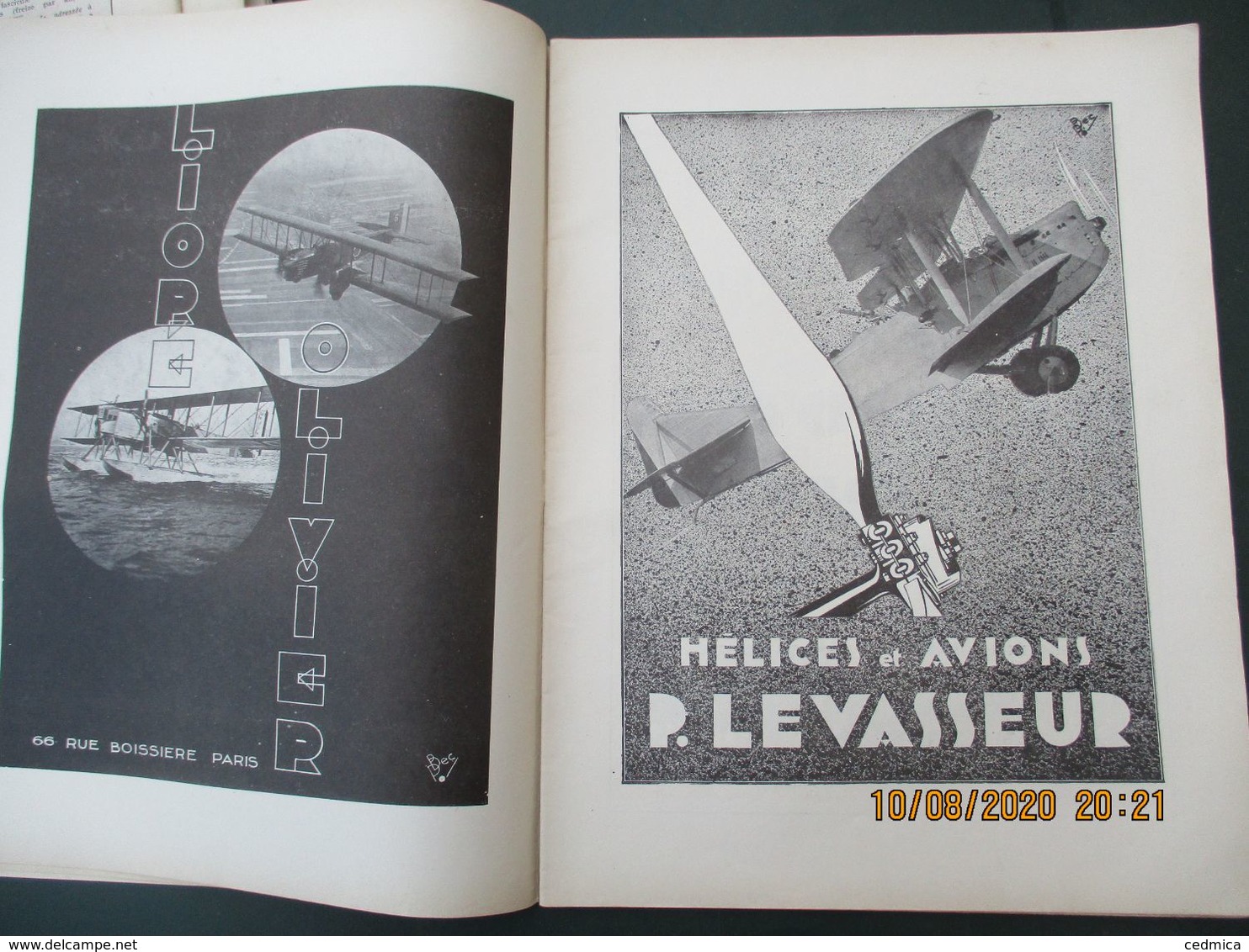 L'AIR REVUE BI.MENSUELLE ORGANE DE L'AVIATION FRANCAISE 1932 VOIR ETAT, MANQUE COUVERTURE - AeroAirplanes