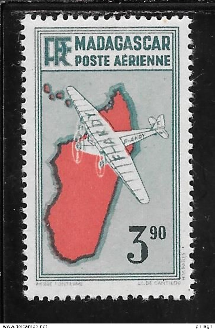 MADAGASCAR PA N°19 ** TB SANS DEFAUTS - Airmail