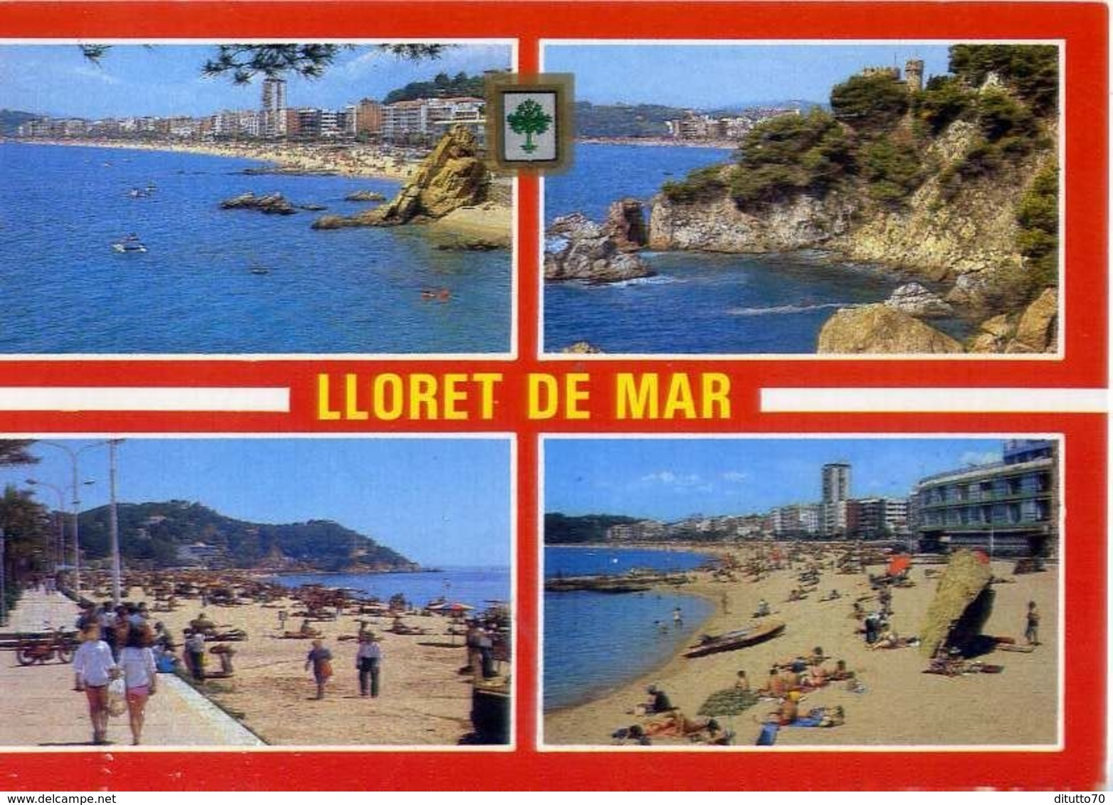 Lloret De Mar - Costa Brava - Formato Grande Viaggiata – E 16 - Sonstige & Ohne Zuordnung