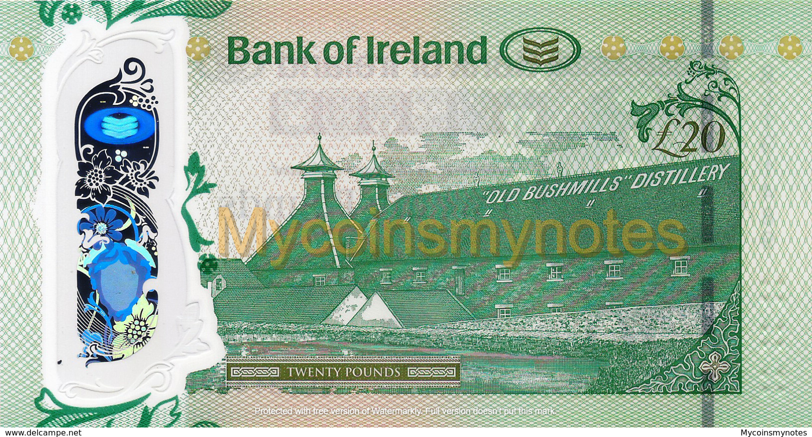 NORTHERN IRELAND, BANK OF IRELAND, £20, 2020, PNEW, POLYMER, UNC - 20 Pounds