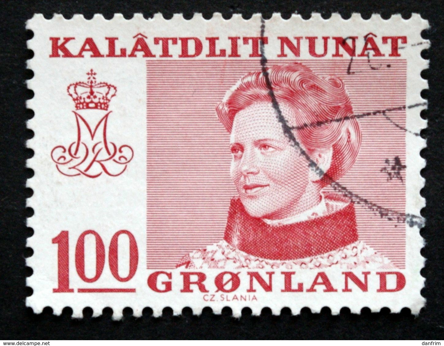 Greenland 1977 Cz.Slania.  Queen Margarethe II.MiNr.101x ( Lot D 2828  ) - Oblitérés