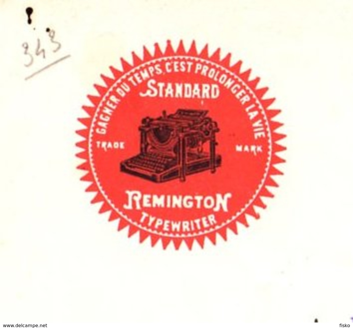 REMINGTON   TYPEWRITER   Machines à Ecrire       1908 - Wechsel