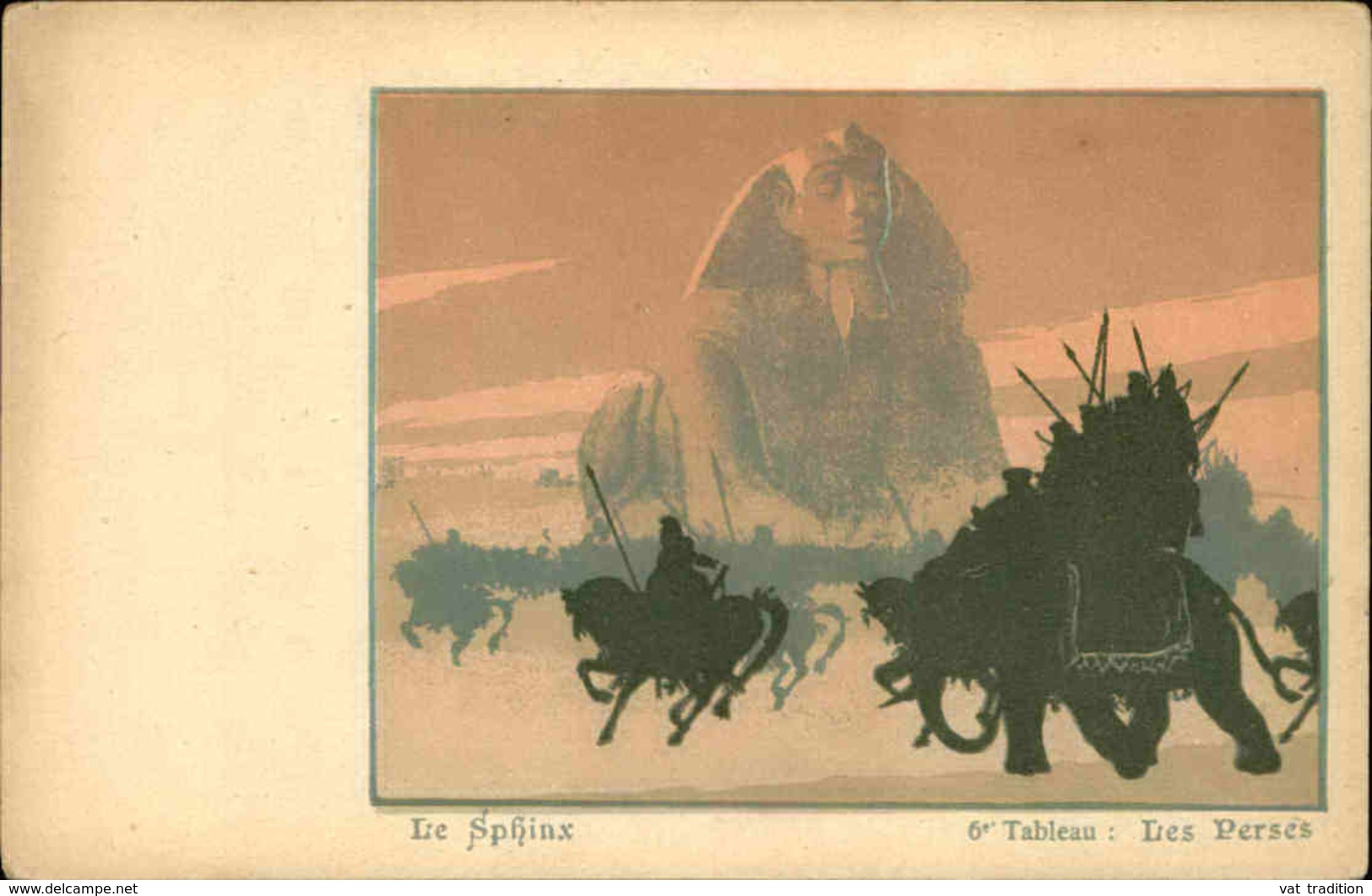 EGYPTE - Carte Postale - Le Sphinx  - L 66590 - Sfinge