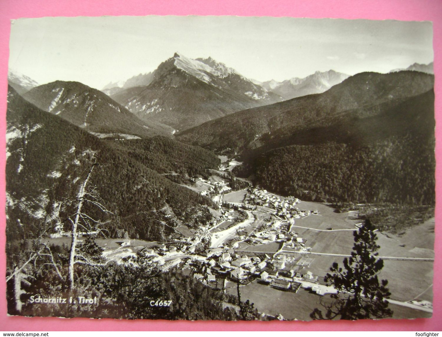 Austria - Scharnit I. Tirol - Gesamtansicht - General View - Unused Ca 1960s - Scharnitz