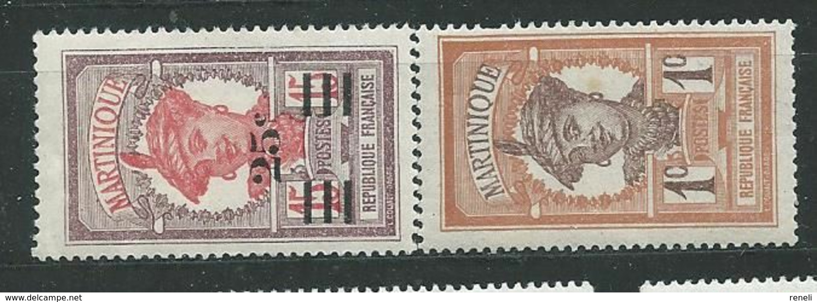 MARTINIQUE  N° 111+61  * TB 2 - Neufs