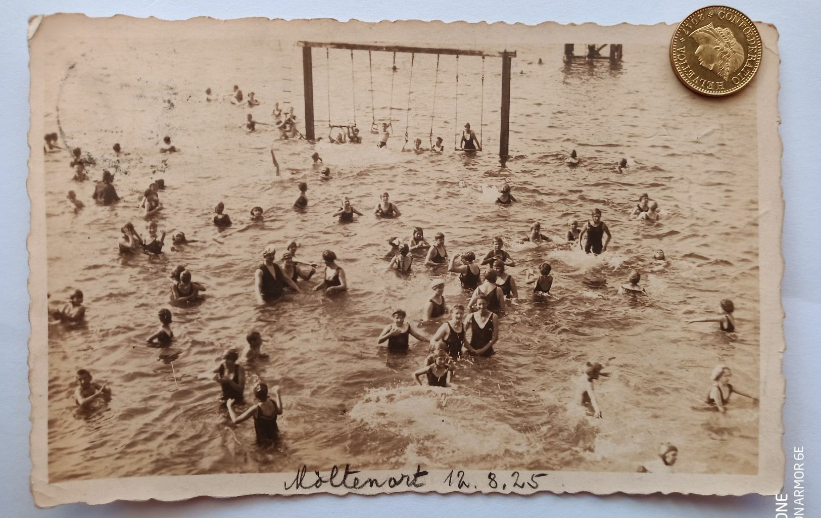 Möltenort, Badegäste Im Wasser, Kiel, 1925 - Kiel