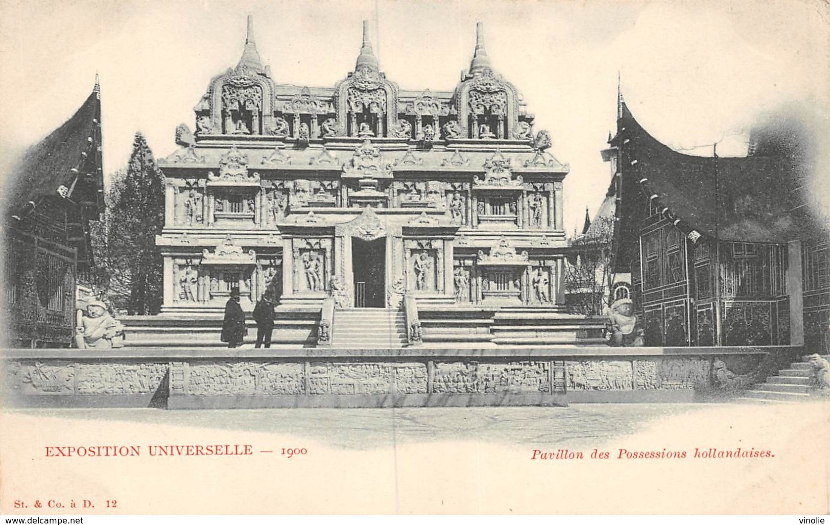 A-20-842 : EXPOSITION UNIVERSELLE DE PARIS 1900. PAVILLON DES POSSESSIONS HOLLANDAISES - Autres & Non Classés