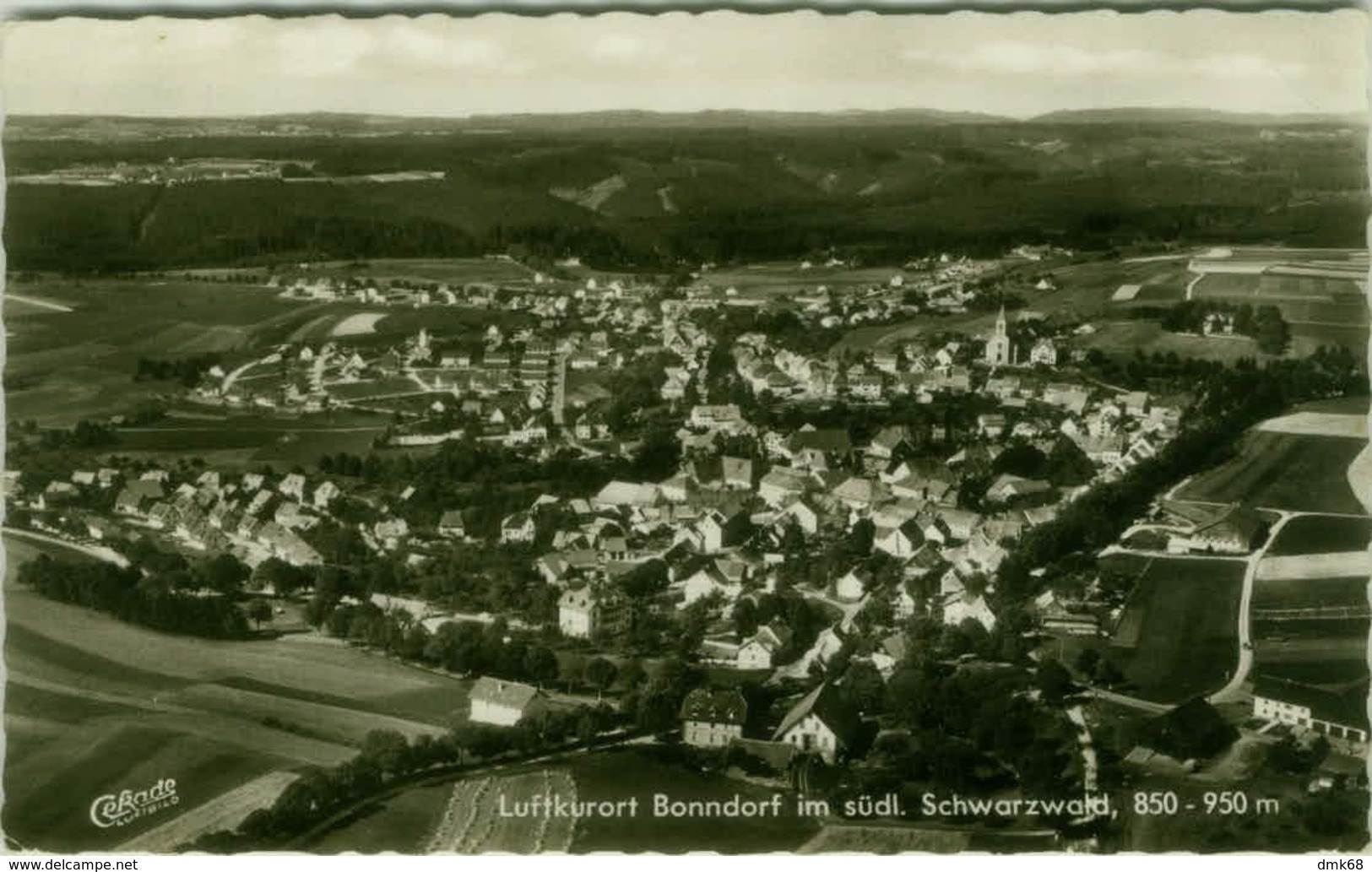 AK GERMANY - LUFTKURORT BONNDORF IM SUDL. SCHWARZWALD - EDIT SPACHHOLZ & EHRATH - 1950s  (BG9561) - Bonndorf