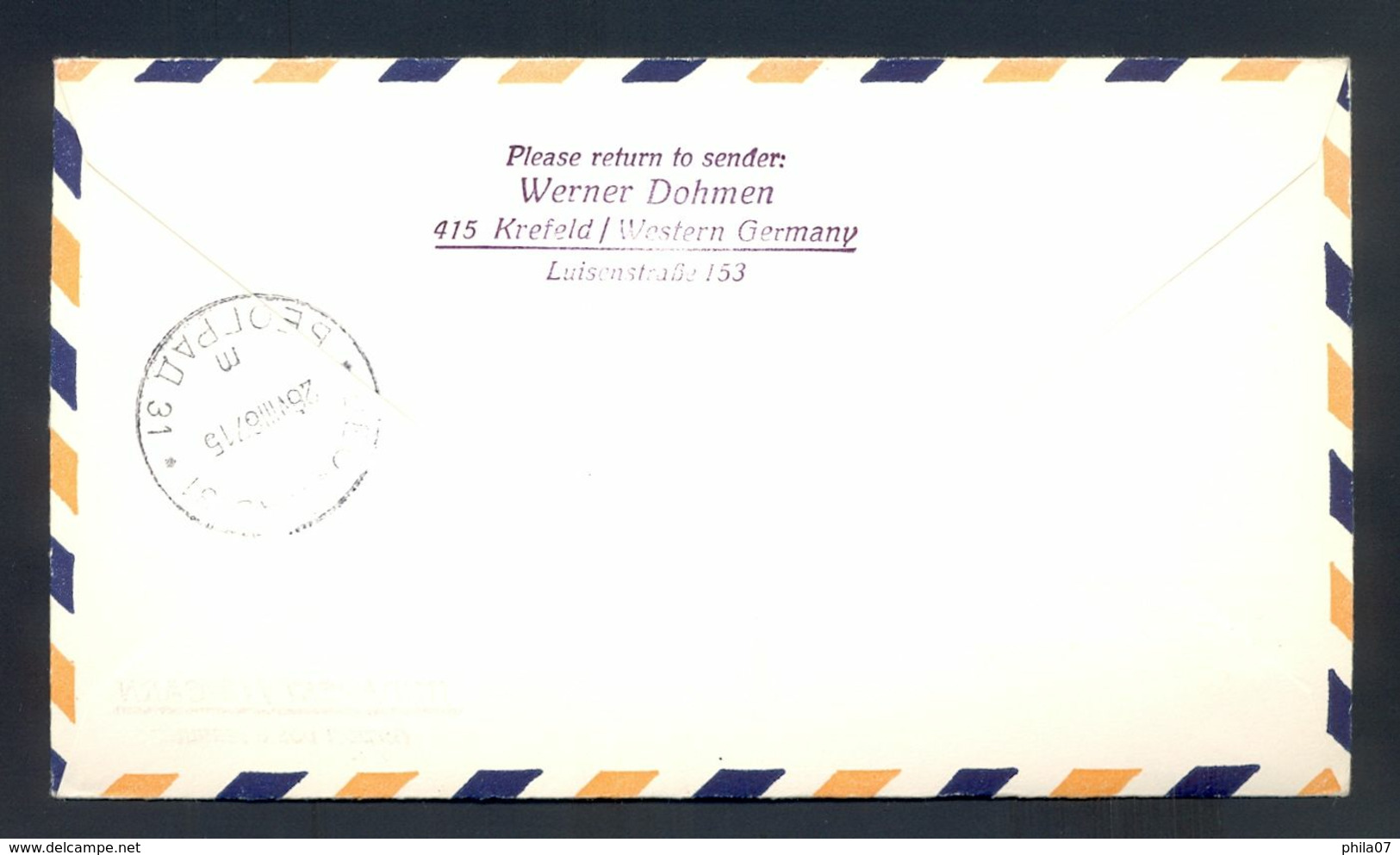 YUGOSLAVIA - First Flight Frankfurt-Munchen-Budapest-Belgrad 1967, Illustrated Printed Matter With Commemorative Cancel. - Lettres & Documents