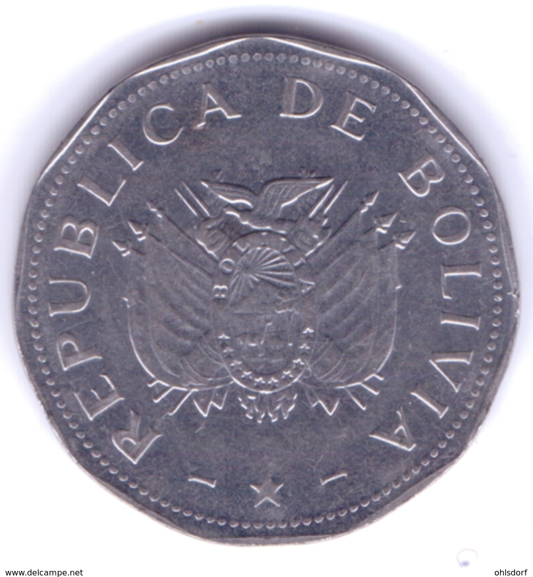 BOLIVIA 1997: 2 Bolivianos, KM 206.2 - Bolivië