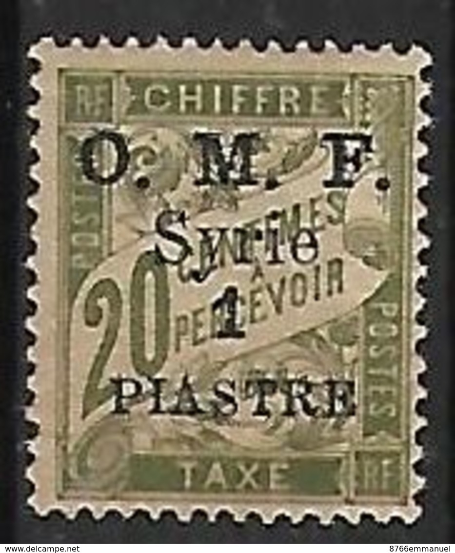 SYRIE TAXE N°10 N* - Postage Due