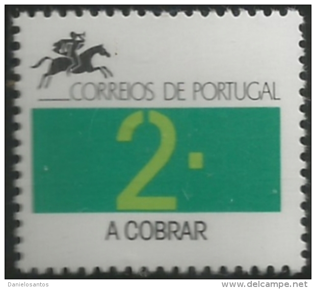 Portugal 1992-93 Postage Due Stamps D7  Set Of 8 MNH - Post