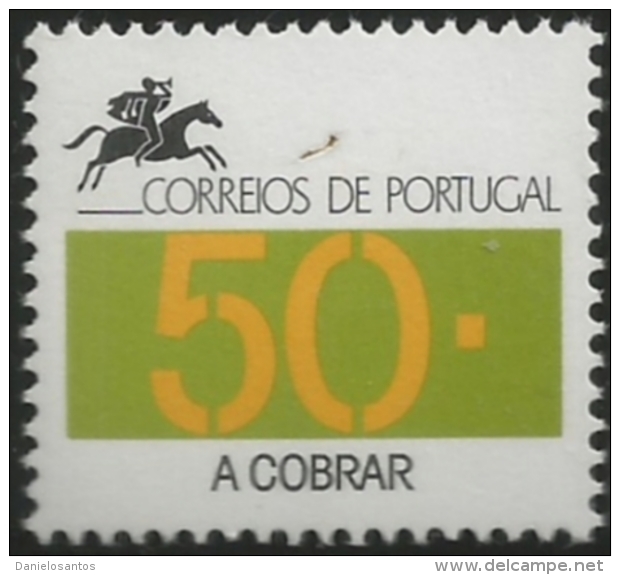 Portugal 1992-93 Postage Due Stamps D7  set of 8 MNH