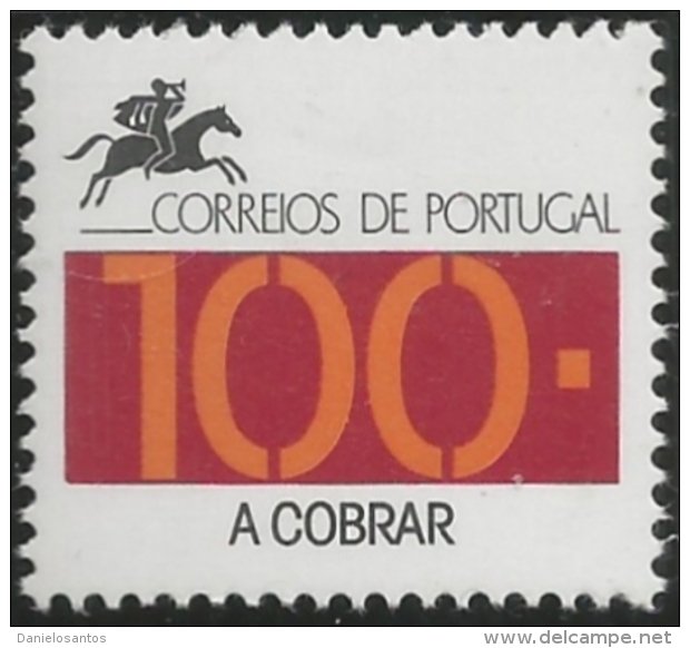 Portugal 1992-93 Postage Due Stamps D7  set of 8 MNH