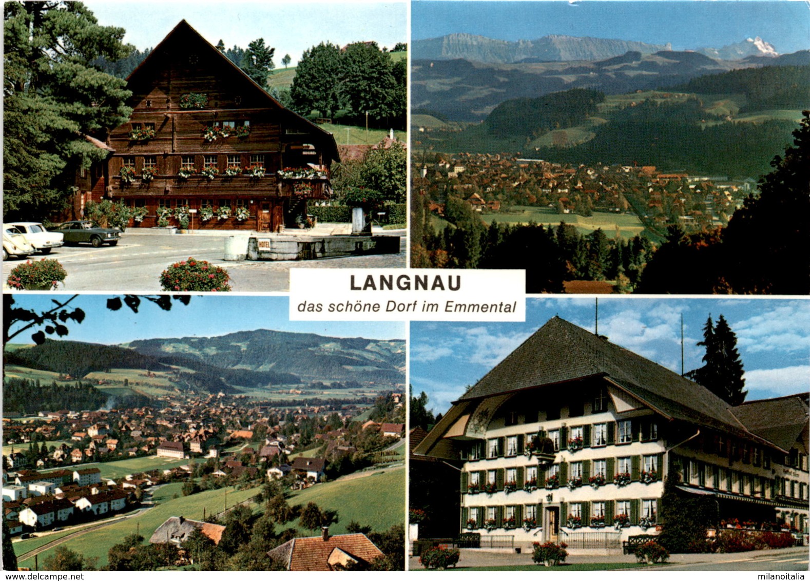 Langnau, Das Schöne Dorf Im Emmental - 4 Bilder (03057) - Langnau Im Emmental