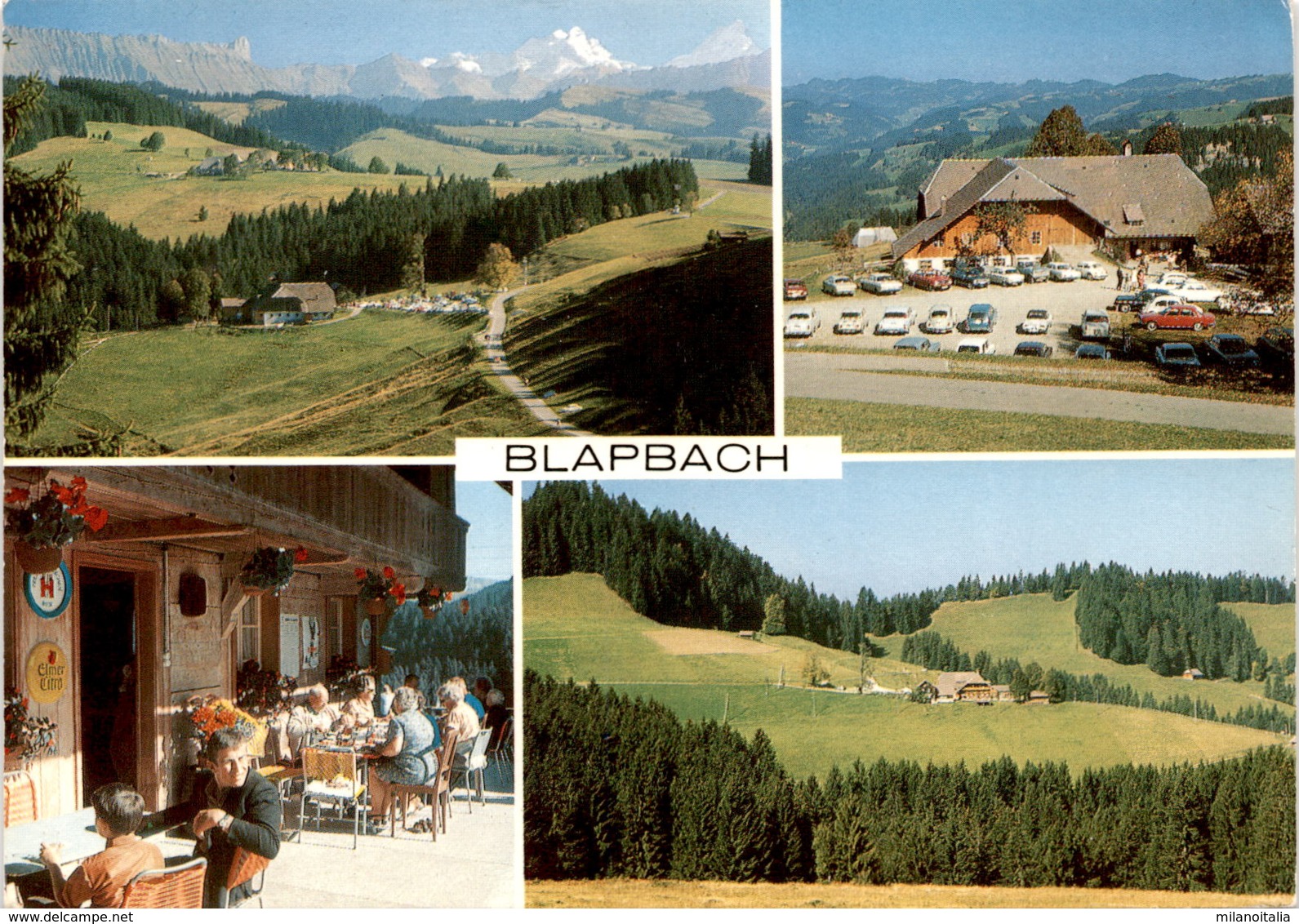 Restaurant Blapbach - Trubschachen - 4 Bilder (3431) * 9. 8. 1985 - Trub