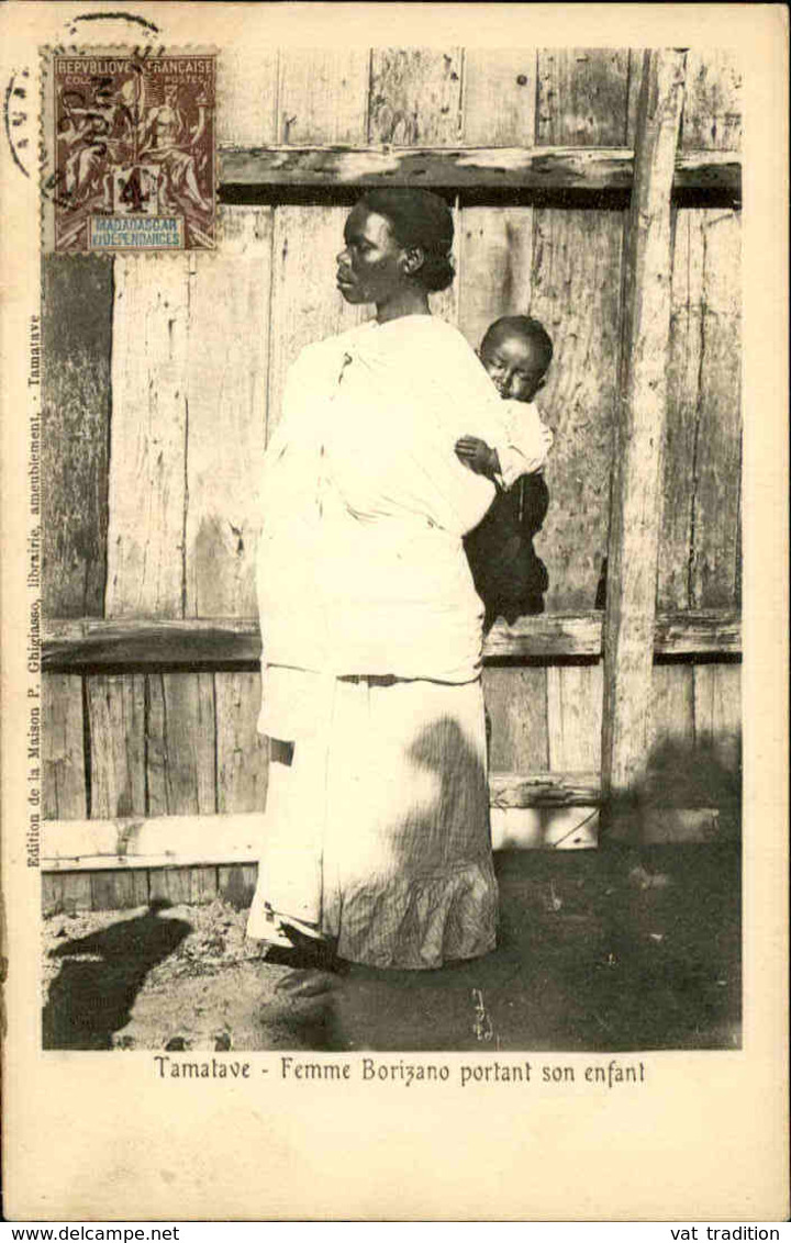 MADAGASCAR - Carte Postale - Tamatave - Femme Borizano Portant Son Enfant - L 66786 - Madagascar