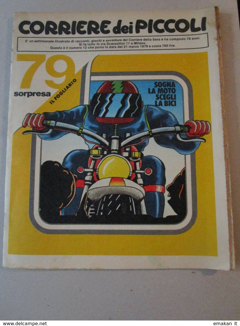 - CORRIERE DEI PICCOLI N 12 / 1979 - Corriere Dei Piccoli