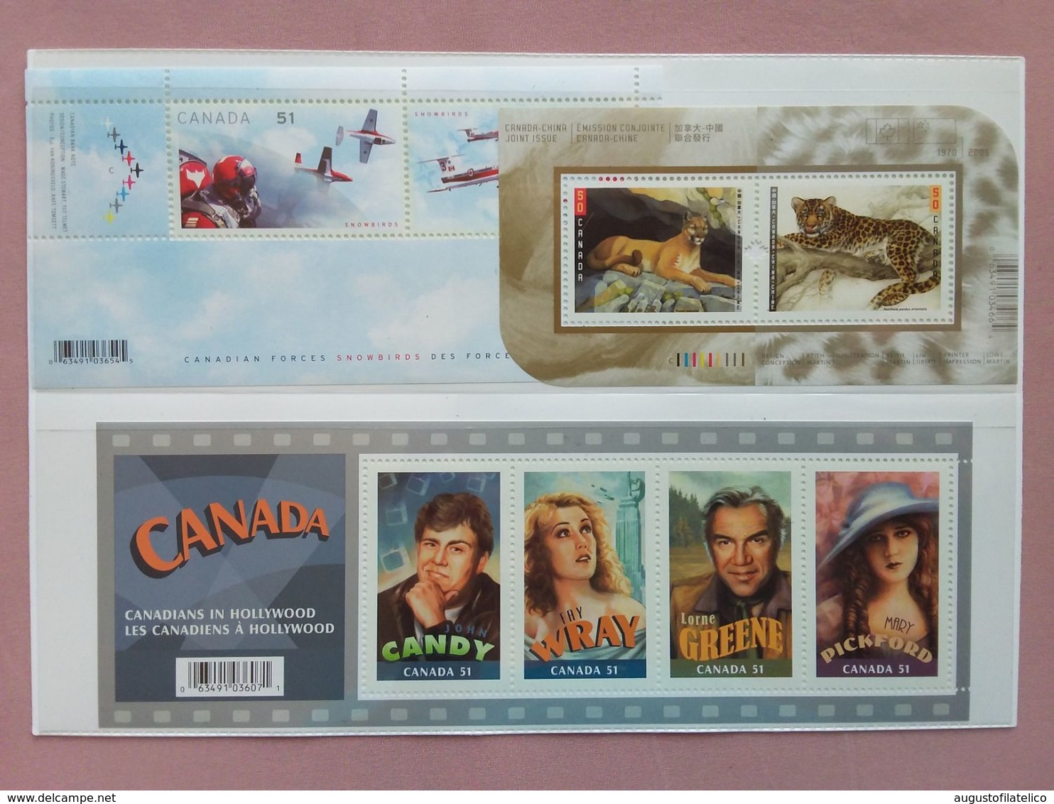 CANADA - 3 BF Anno 2005 - Nuovi ** + Spese Postali - Blocks & Sheetlets