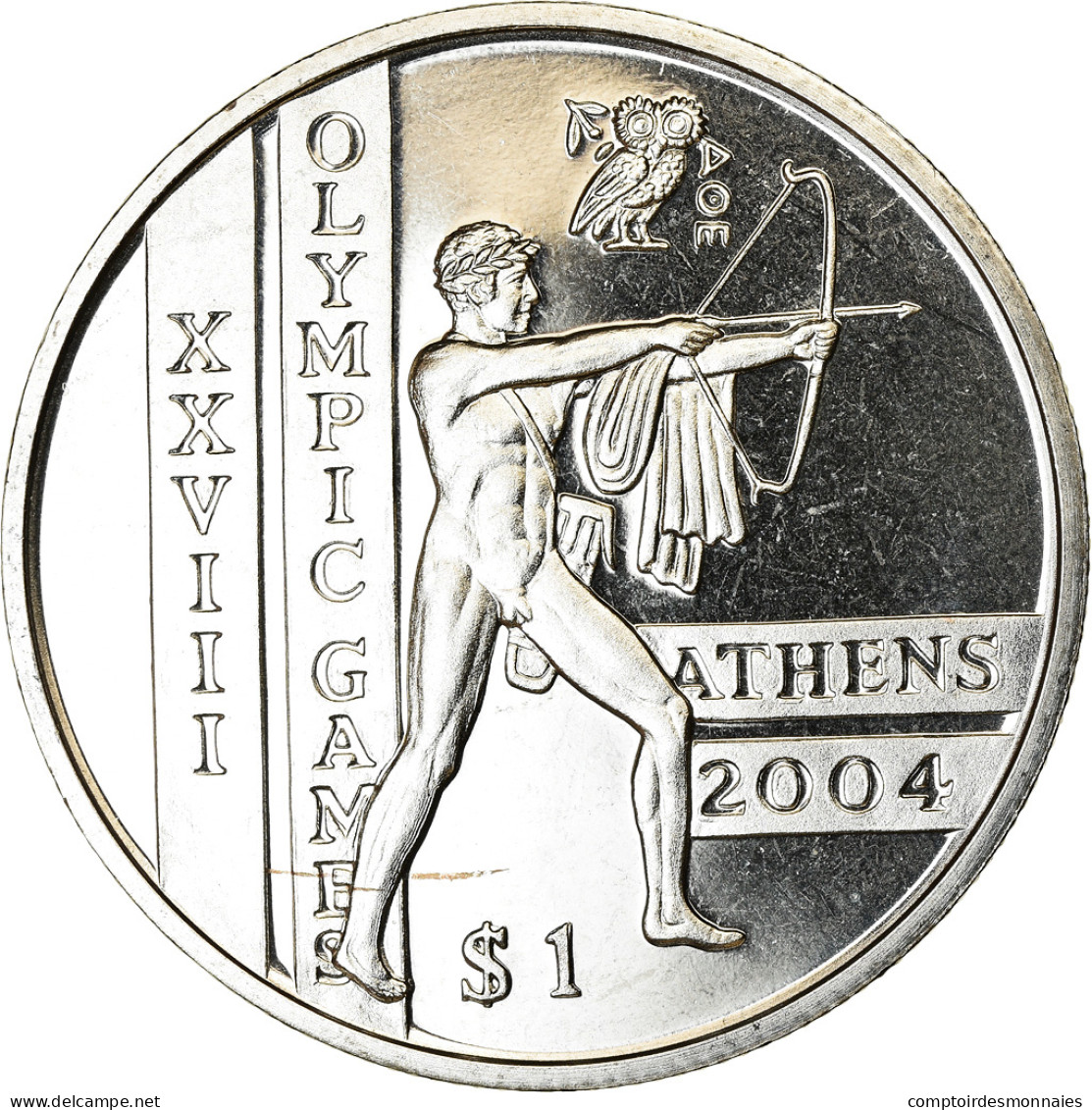 Monnaie, Sierra Leone, Dollar, 2003, British Royal Mint, Jeux Olympiques - Sierra Leona