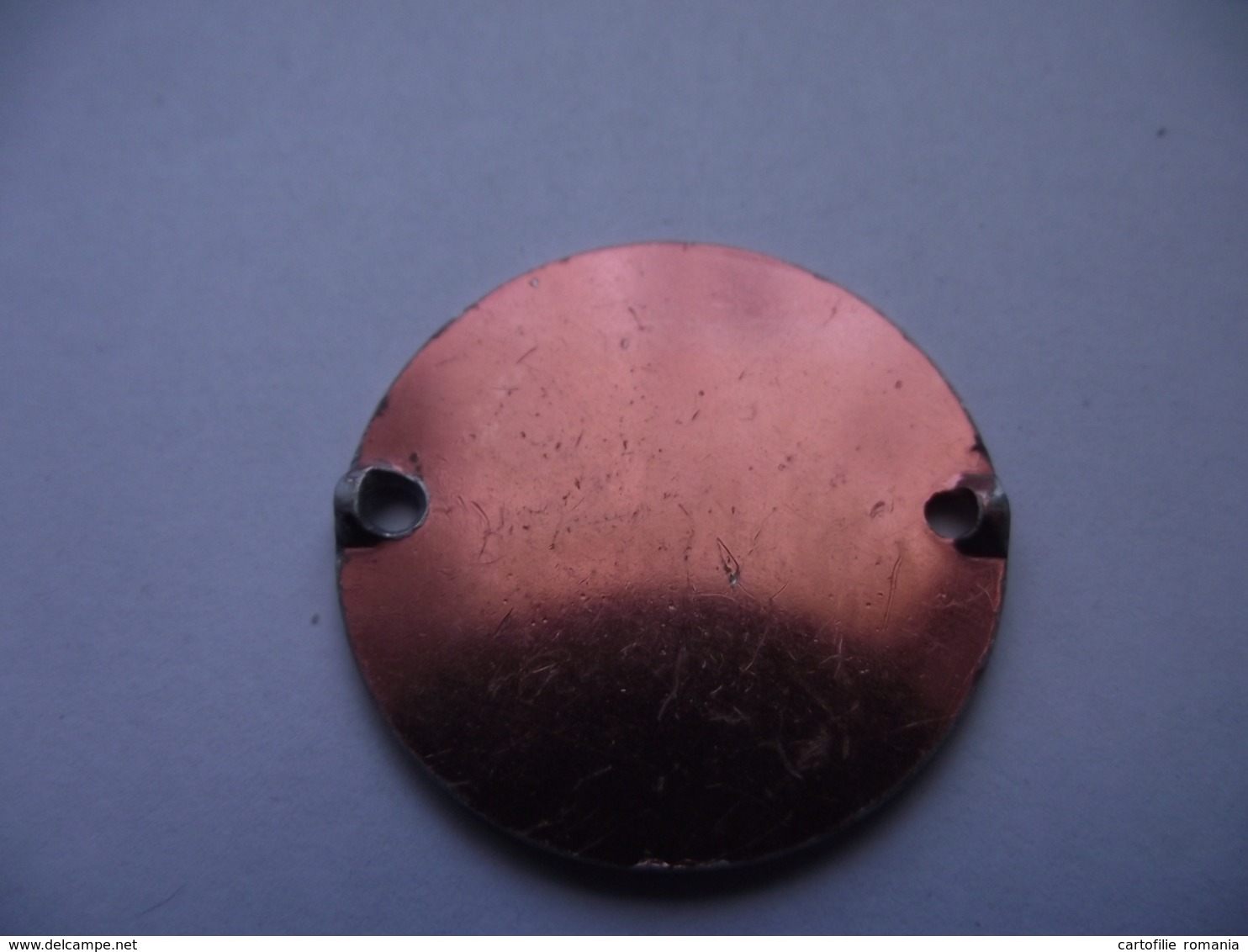 USA - Super Blugin Buffalo Levi's - Metal Label - Button Diameter 35 Mm - Knopen