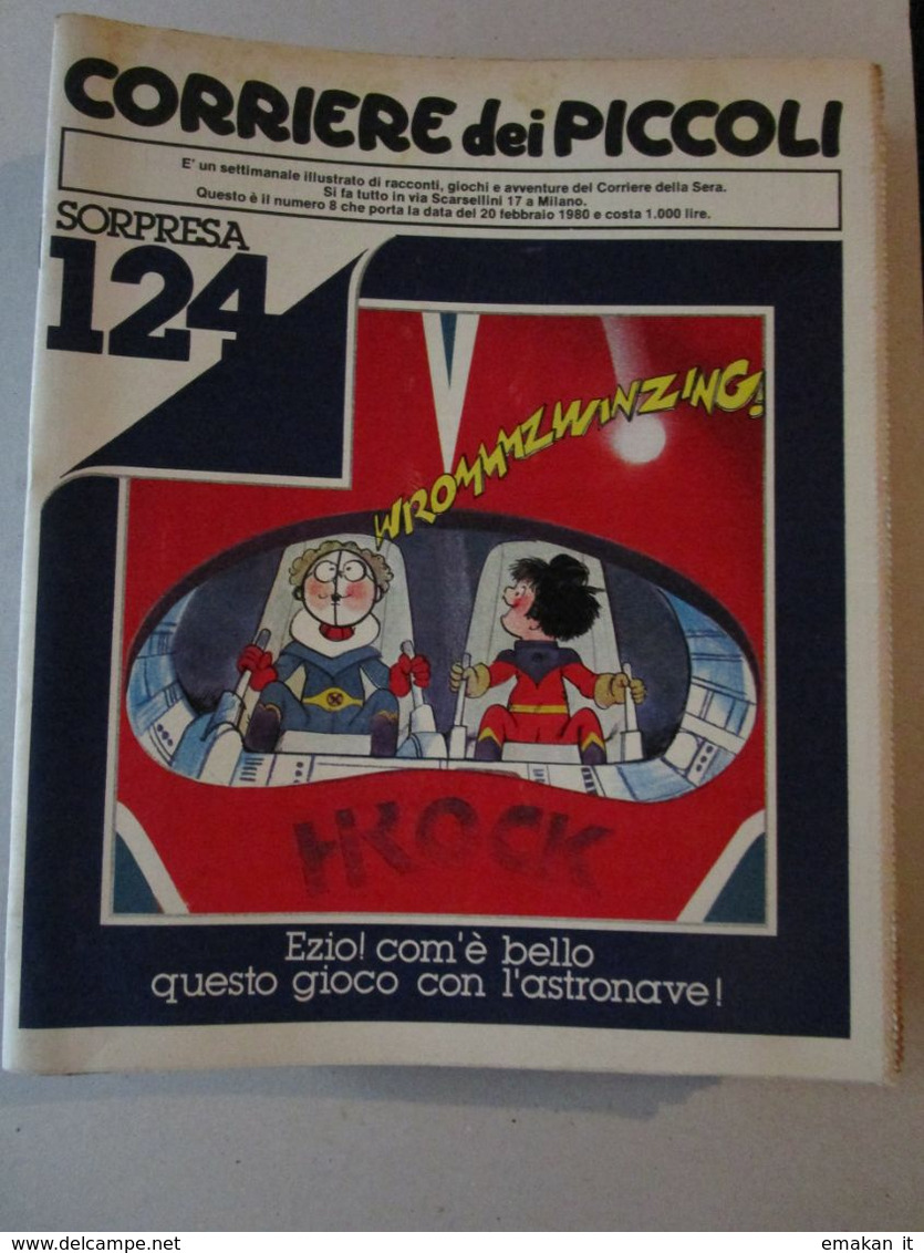 - CORRIERE DEI PICCOLI N 8 / 1980 IL PAESE DEI PUFFI - Corriere Dei Piccoli
