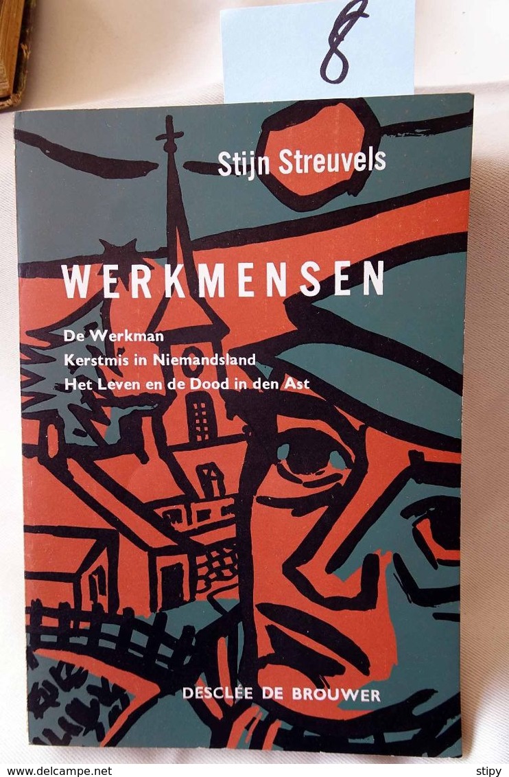 B22/08- Werkmensen, Stijn Streuvels, 1959, 184 Pages, Très Bon état. - Sonstige & Ohne Zuordnung