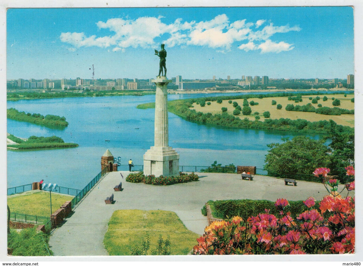 BEOGRAD   KALEMEGDAN             (VIAGGIATA) - Joegoslavië