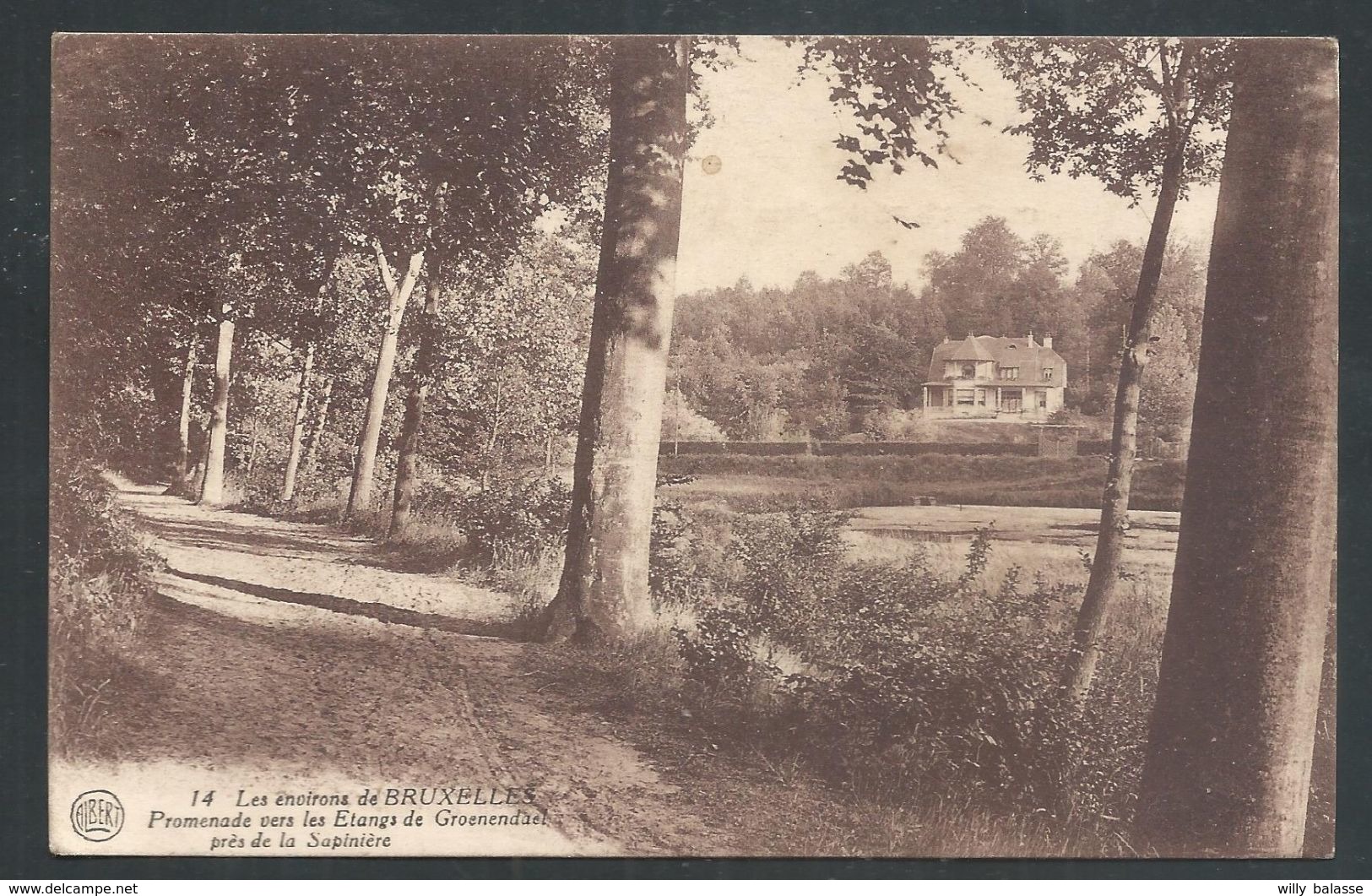 +++ CPA - Environs De Bruxelles - Promenade Vers Les Etangs De GROENENDAEL Près De La Sapinière   // - Hoeilaart